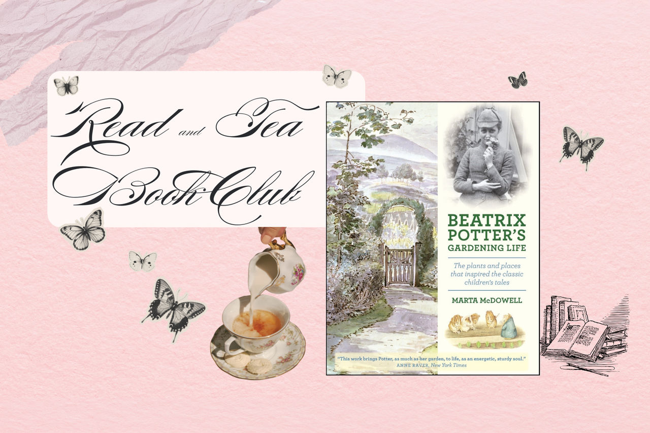 Book Club Banner Beatrix Potter's Gardening Life