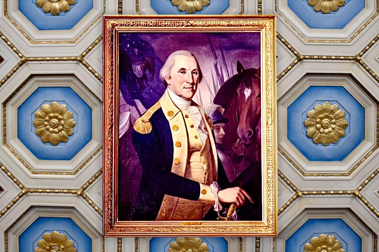 Founding fathers painting Nemours Estate
