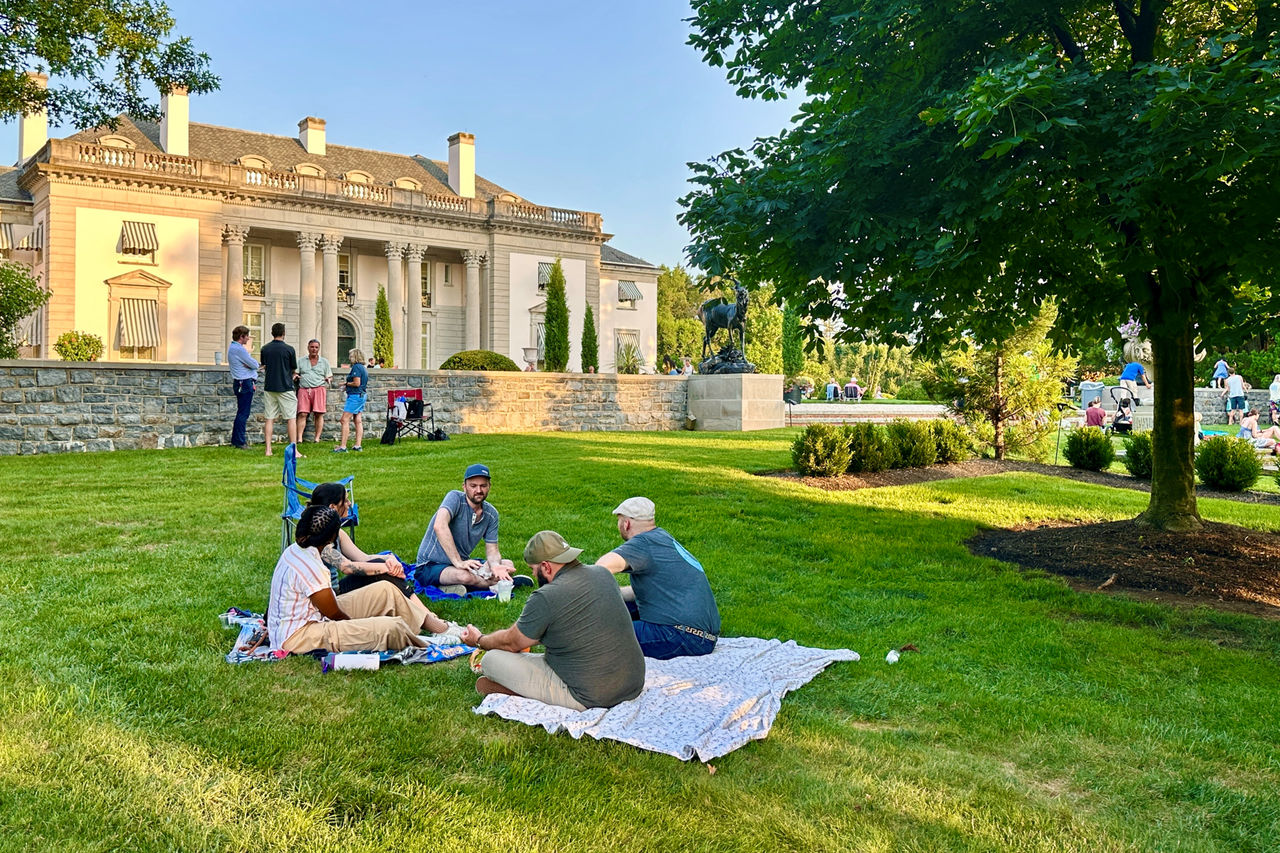 MMay third Thursday photo mansion picnic