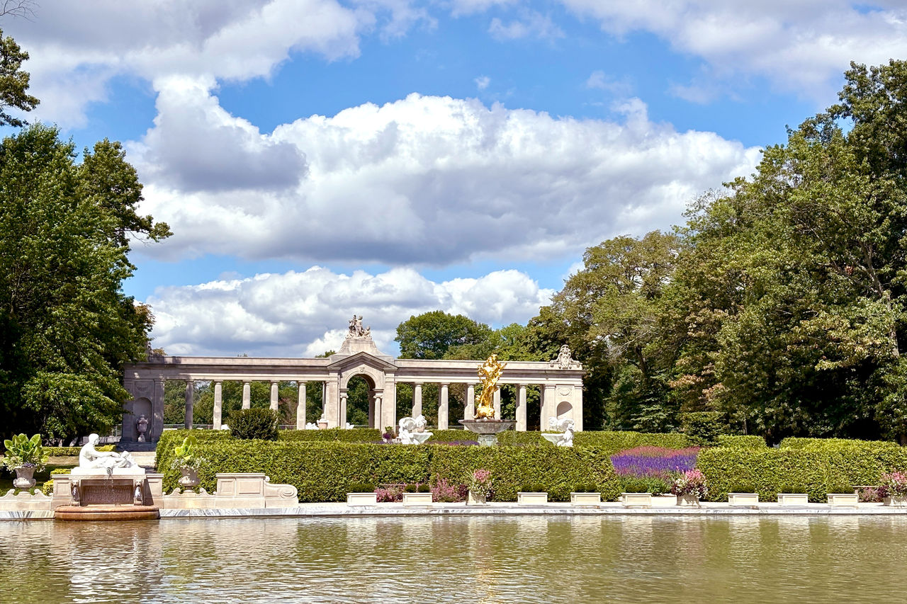 Nemours mother's day reflection pool