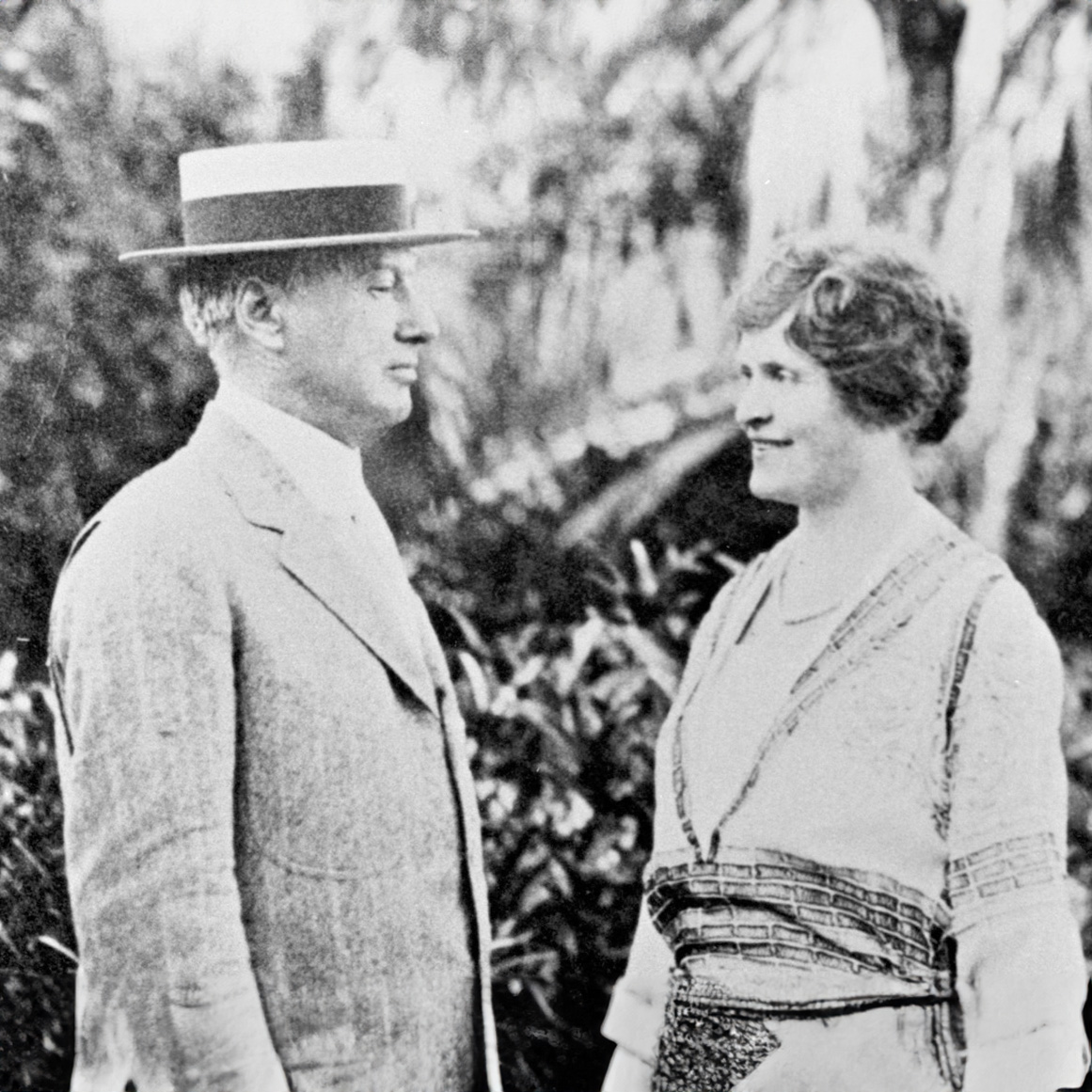 Alfred I. duPont and his wife Jessie